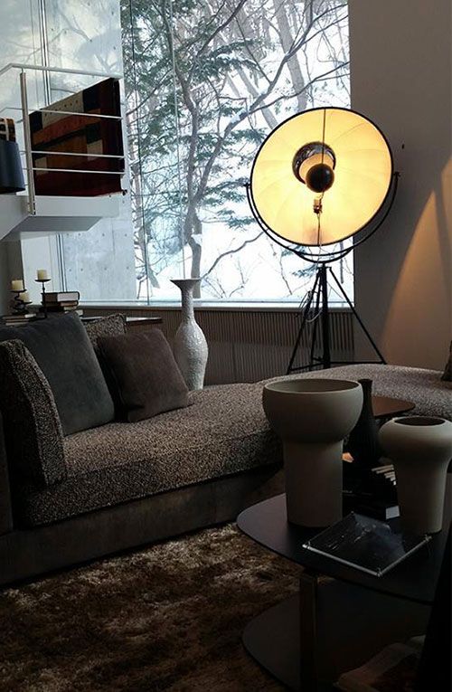 Fortuny lamp in a private loft